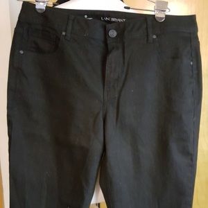 NWOT Black Denim Skinny Jeans from Lane Bryant